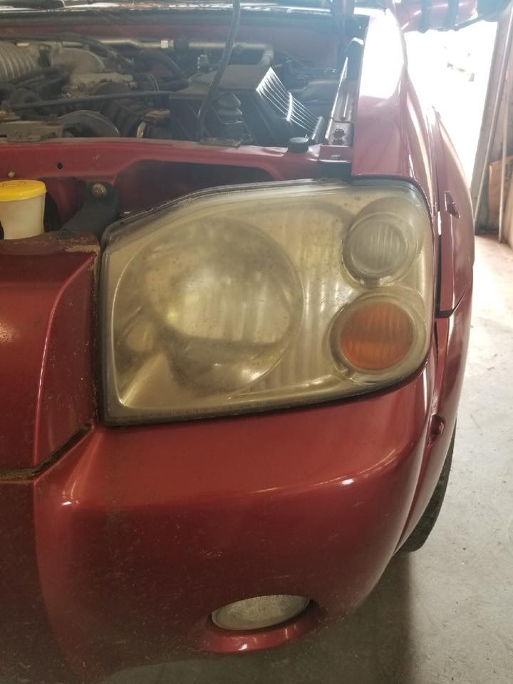 Headlight Restoration - Before